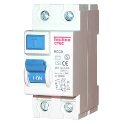 Techna CTEC225-030 Dp RCD 25A 30mA Trip