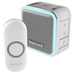 Honeywell DC515NG WF Chime Kit 150m 6 Tunes 84dB HALO Silver Grey Doorbell