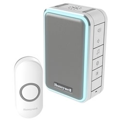 Honeywell DC315N WF Chime Kit 150m 6 Tunes 84dB LED White Doorbell