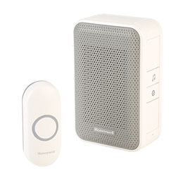 Honeywell DC311NBS WF Chime Kit 150m 4 Tunes 80dB White Plug-In Doorbell