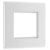 BG 8EMS2 White Nexus Moulded Double Square Front Plate