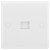 BG 8BTM/1 White Nexus Moulded Single Master Telephone Socket Screw Type