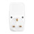 BG AHC/U White 13A Power Adaptor With Smart Home Control