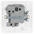 BG 850 White Nexus Moulded Switched 13A Fused Connection Unit