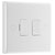 BG 851 White Nexus Moulded Switched 13A Fused Connection Unit - Flex Outlet