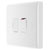 BG 851 White Nexus Moulded Switched 13A Fused Connection Unit - Flex Outlet