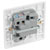 BG 852 White Nexus Moulded Switched 13A Fused Connection Unit - Power Indicator