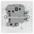 BG 852 White Nexus Moulded Switched 13A Fused Connection Unit - Power Indicator