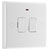 BG 853 White Nexus Moulded Switched 13A Fused Connection Unit - Indicator & Flex