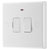 BG 853 White Nexus Moulded Switched 13A Fused Connection Unit - Indicator & Flex