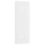 BG 836 White Nexus Moulded 1 Gang Architrave Blank Plate