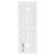 BG 836 White Nexus Moulded 1 Gang Architrave Blank Plate