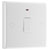 BG 833 White Nexus Moulded Single Switch 20A - Power Indicator And Flex Outlet