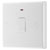 BG 833 White Nexus Moulded Single Switch 20A - Power Indicator And Flex Outlet
