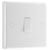 BG 832 White Nexus Moulded Single Switch, 20A With Flex Outlet