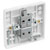 BG 832 White Nexus Moulded Single Switch, 20A With Flex Outlet