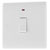 BG 831 White Nexus Moulded Single Switch, 20A With Power Indicator