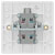 BG 830 White Nexus Moulded Single Switch, 20A