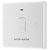 BG 833WH White Nexus Moulded Single Water Heater Switch 20A Indicator + Flex