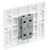 BG 813 White Nexus Moulded Intermediate Switch, 20A 16AX