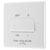 BG 815 White Nexus Moulded Triple Pole Fan Isolator Switch, 10A