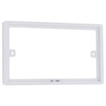 BG 818 White Nexus Moulded 2 Gang, 10mm Rectangular Spacer