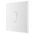 BG 811 White Nexus Moulded Rounded Edge Single Switch, 20A 16AX 1 Way