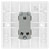 BG 812 White Nexus Moulded Single Switch, 20A 16AX 2 Way