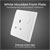 BG 821DP White Nexus Moulded Single Switched 13A Power Socket Double Pole