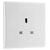 BG 823 White Nexus Moulded Single Unswitched 13A Power Socket