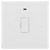 BG 857 White Nexus Moulded Unswitched 13A Fused Connection Unit Indicator & Flex