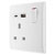 BG 821UAC18 White Nexus 13A 1G Sw Skt + USB A + C (18W)