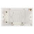 BG 878 White Nexus Moulded 2 Gang Surface Box, 50mm
