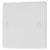 BG 894 White Nexus Moulded 1 Gang Blank Plate