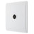 BG 860 White Nexus Moulded Single Socket For Tv Or Fm Co-AXial Aerial Connection