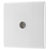 BG 862 White Nexus Moulded Single Isolated Socket TV Or FM Co-Axial Aerial