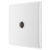 BG 862 White Nexus Moulded Single Isolated Socket TV Or FM Co-Axial Aerial