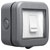 BG WPB14 IP55 Weatherproof IP55 Single Bell Push Switch, 10A