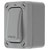 BG WP14S Nexus Storm IP66 Weatherproof Single Slim Retractive Switch Press 20A
