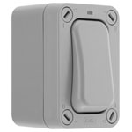 BG WP12S Nexus Storm IP66 Weatherproof Single Slim Switch, 20AX 2 Way