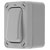 BG WP12S Nexus Storm IP66 Weatherproof Single Slim Switch, 20AX 2 Way