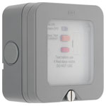 BG WP55RCD Weatherproof Outdoor Fused Connection Unit Integrated Latching Rcd