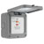 BG WP55RCD Weatherproof Outdoor Fused Connection Unit Integrated Latching Rcd
