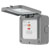 BG WP55RCD Weatherproof Outdoor Fused Connection Unit Integrated Latching Rcd