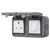 BG WPB21 IP55 Weatherproof Switch & Socket Combination Unit