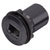 TruComponents 240014 RJsocket Socket, built-in Black