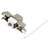 TruComponents 240053 RJ45 coupling, CAT 6a Connector, 8 pin Metal