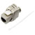 TruComponents 240055 RJ45 coupling, CAT 6a Connector, 8 pin Metal