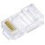 TruComponents 240067 Modular Plug, straight, 8P8C RJ45