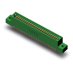 EDAC 345-050-520-202 50 Way Card Edge Connector 0.100 Row 0.200 with Lugs